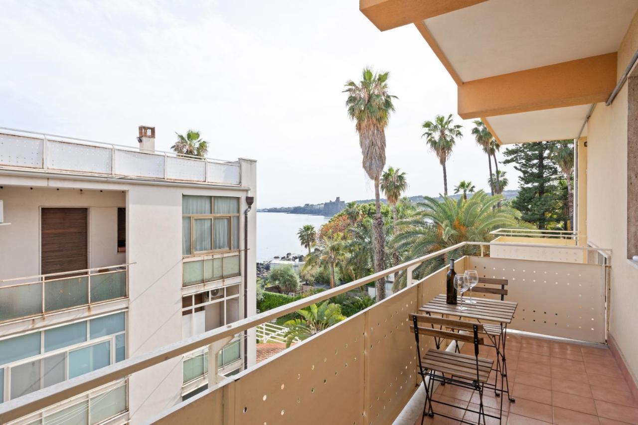 Aci Castello Seaview Apartment With Parking Luaran gambar